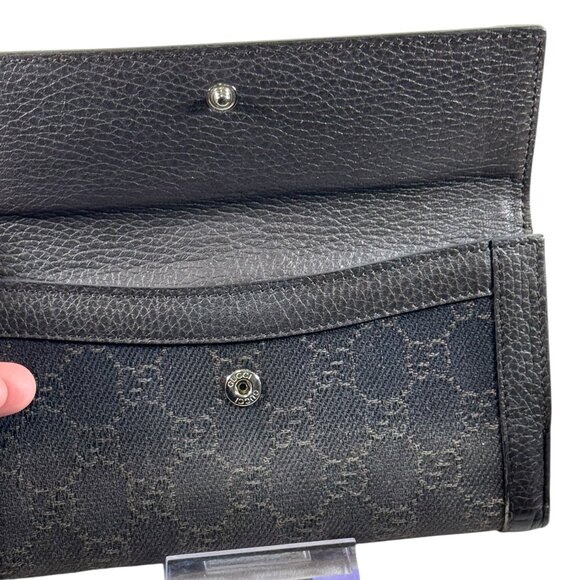 Gucci GG Denim Continental Wallet in NWOT Condition MINT MINT - Picture 3 of 15